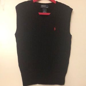 Polo by Ralph Lauren boys sweater vest. Size 5.